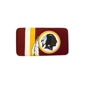 NFL Washington Redskins Wallet Women OS Burgundy Excellent Mesh Clutch